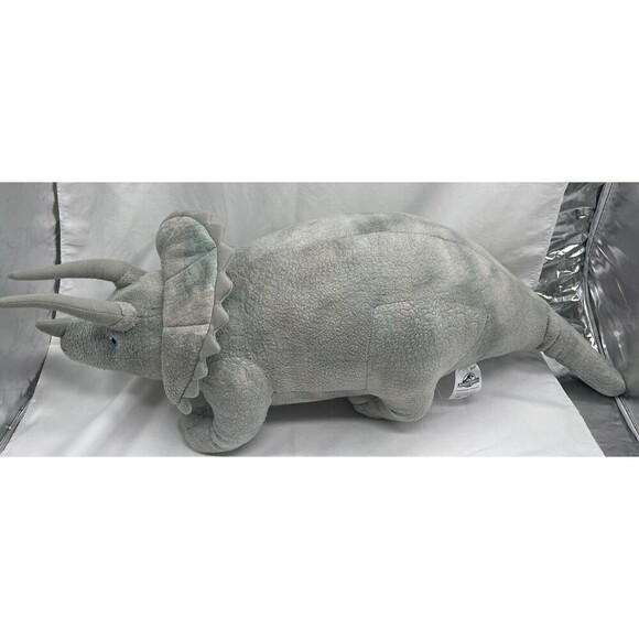 Universal Studios Jurassic World Triceratops Stylized 23” Plush Stuffed Animal - Picture 1 of 16